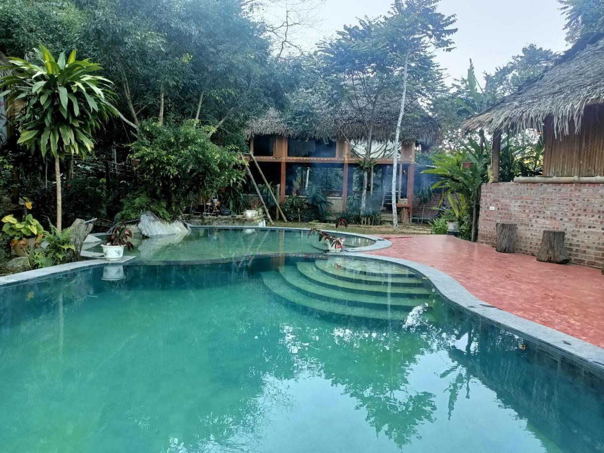 Puluong Homestay1Holiday Pu Luong ภายนอก รูปภาพ
