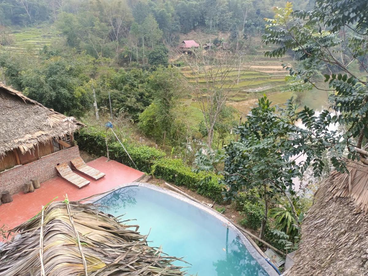 Puluong Homestay1Holiday Pu Luong ภายนอก รูปภาพ