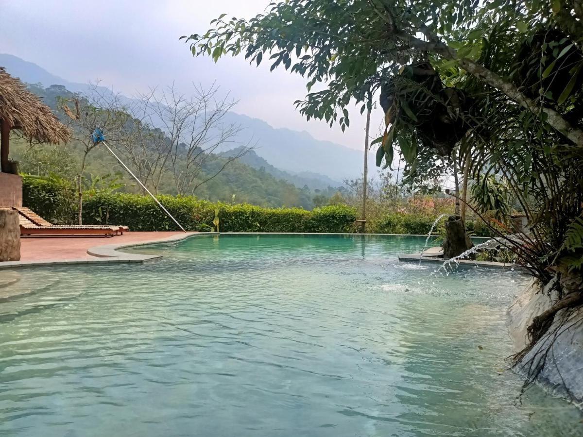 Puluong Homestay1Holiday Pu Luong ภายนอก รูปภาพ