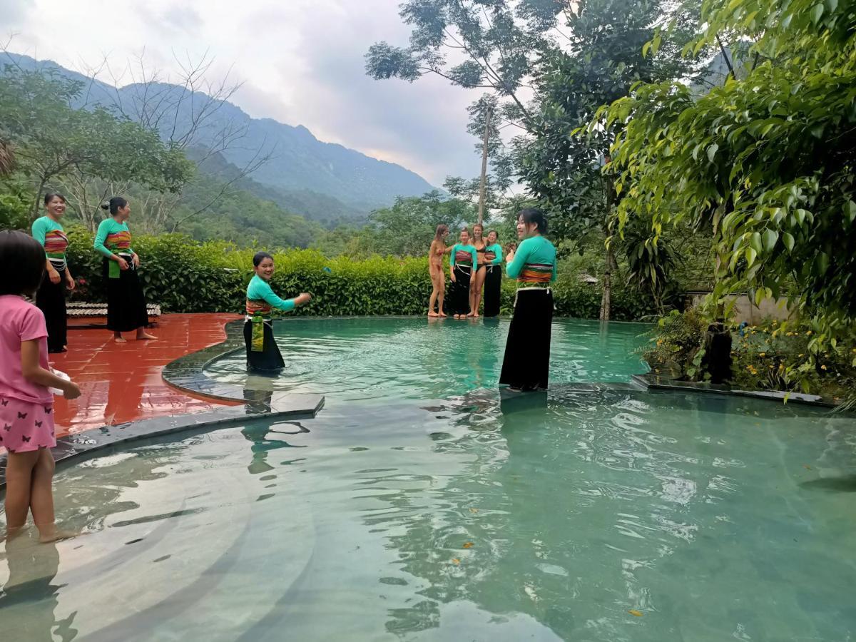 Puluong Homestay1Holiday Pu Luong ภายนอก รูปภาพ